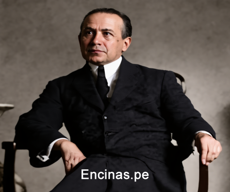 Mapa mental o diagrama conceptual sobre el pensamiento y obra educativa de José Antonio Encinas Franco